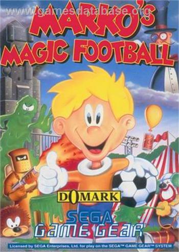 Cover Marko's Magic Football for Game Gear